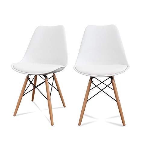 Nordan DSW Chair (White) - Finch Fox