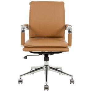 Duke Sleek Medium Back Chair by Finch Fox