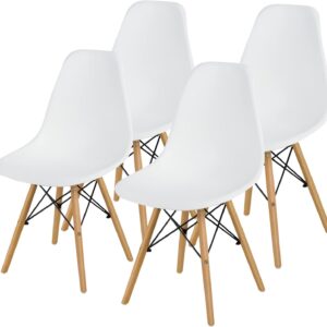 Eames DSW Chair Non-Cushioned (Set of 4)