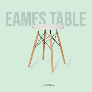 Angel Eames Round 600mm Dining Table by Finch Fox