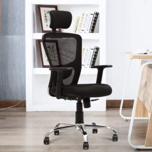 Juke Ergonomic Mesh High Back Chair by Finch Fox