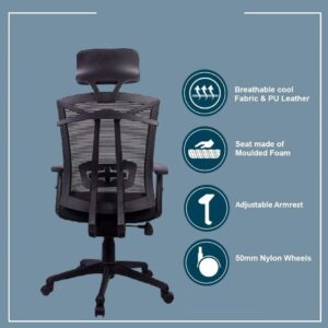 Bonai Office Mesh Chair by Finch Fox
