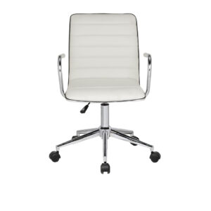 Jordan Modern Revolving Chair (White) by Finch Fox