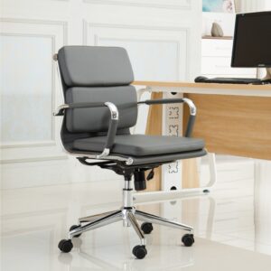 David Sleek Medium Back Executive Chair by Finch Fox