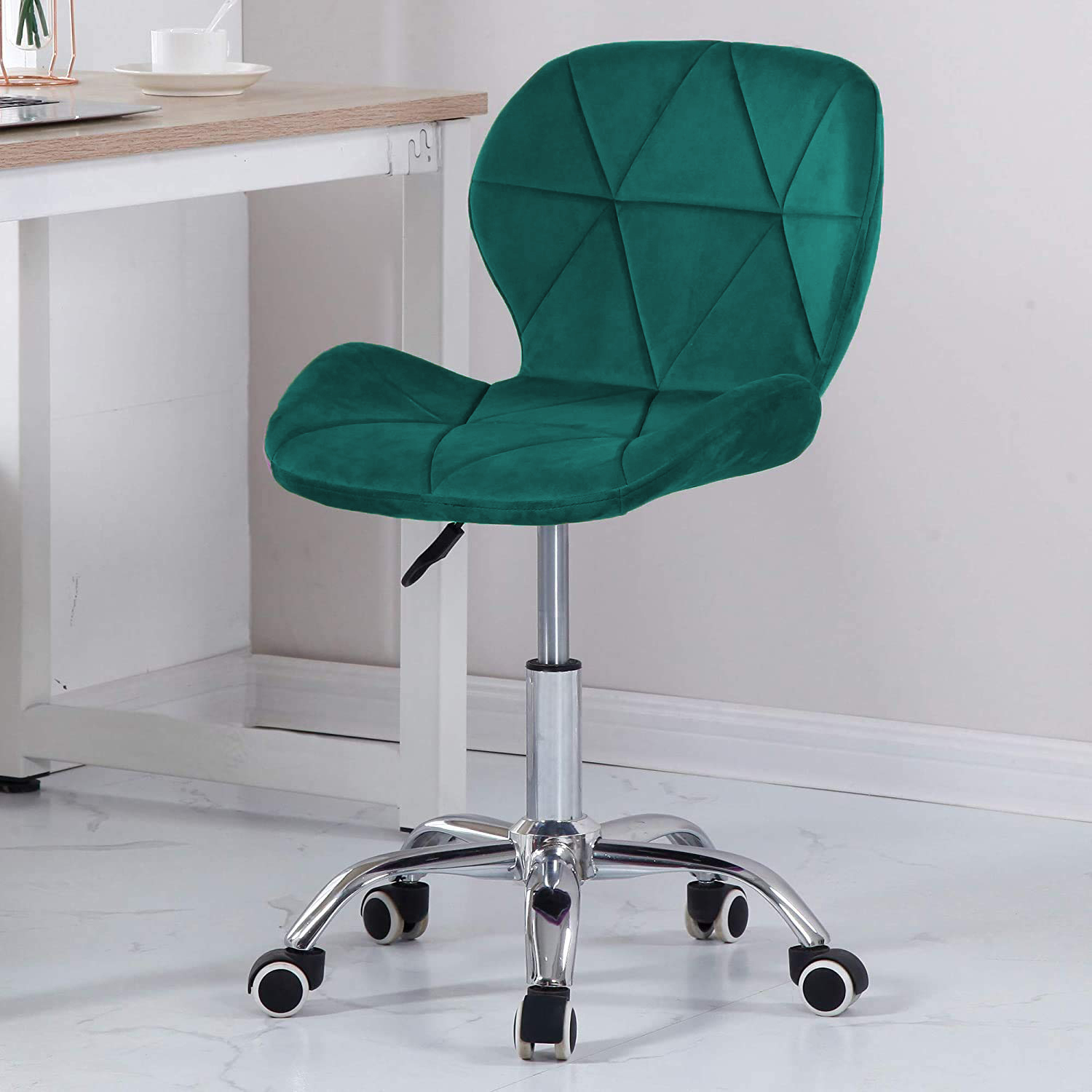Frank Velvet Task Chair by Finch Fox Finch Fox