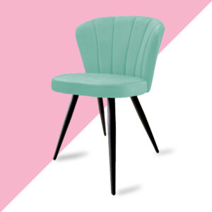 Jackson Velvet Side Chair by Finch Fox
