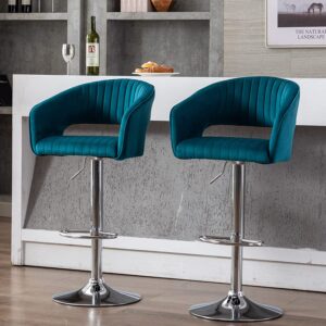 Xender Swivel Adjustable Bar Chair by Finch Fox