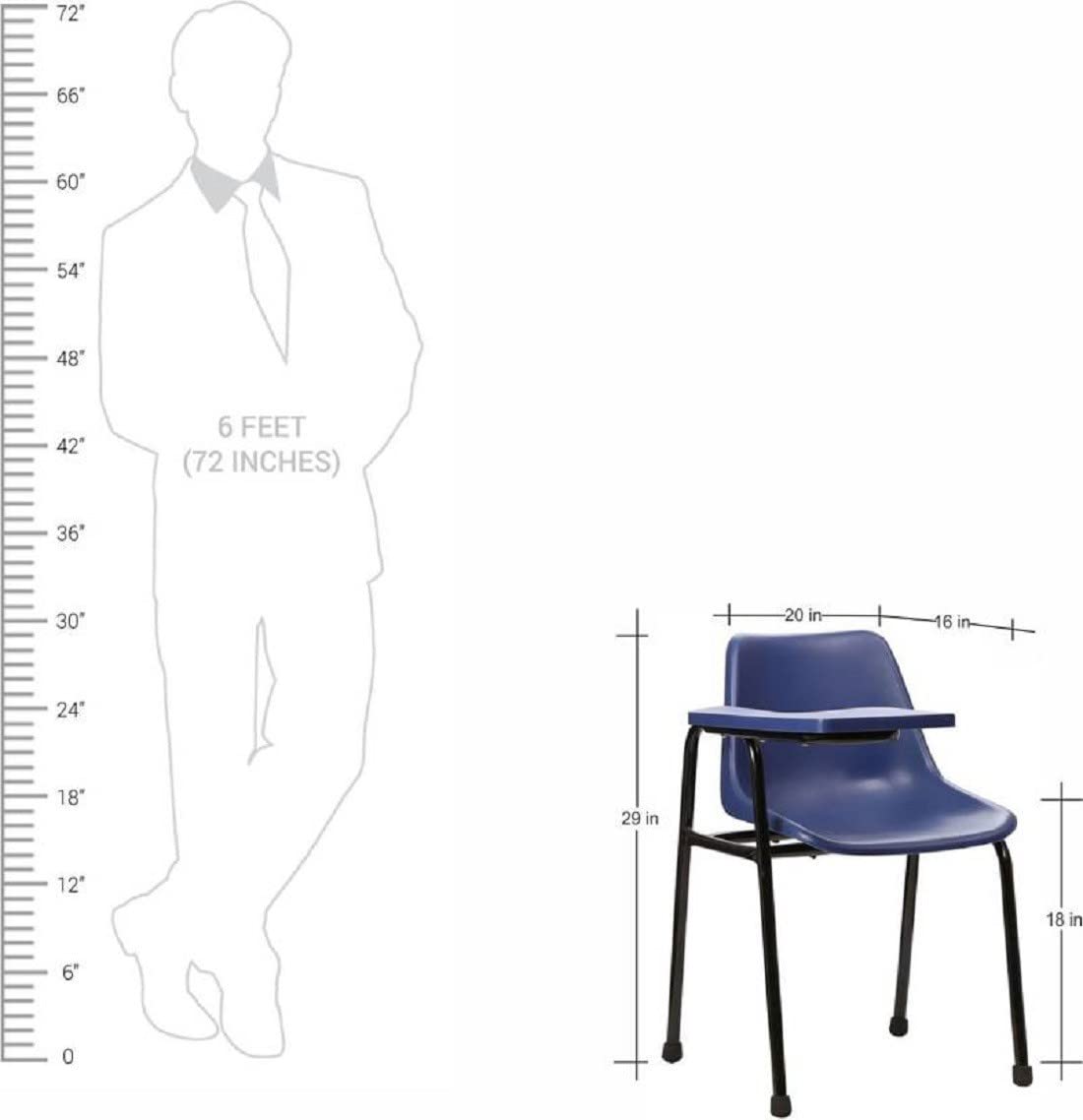 Classroom Chair (Set of 10) - Image 5